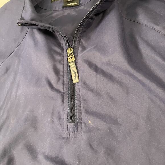 Sun Mountain Headwind Solo Golf Pullover Jacket Mens XL Blue Quail Hollow Club - Picture 9 of 11